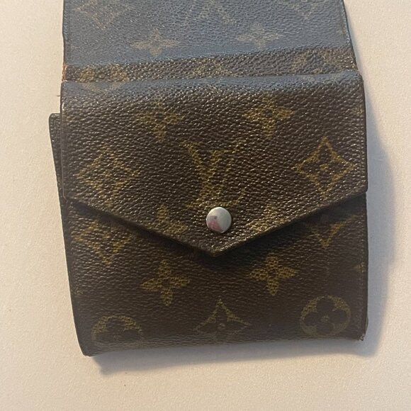 Vintage Louis Vuitton Trifold Monogram Wallet Unisex From Japan COA Included - Picture 9 of 12